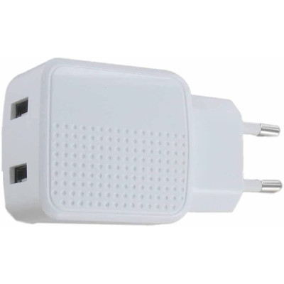 12W 2-PORT USB MAINS CHARGER