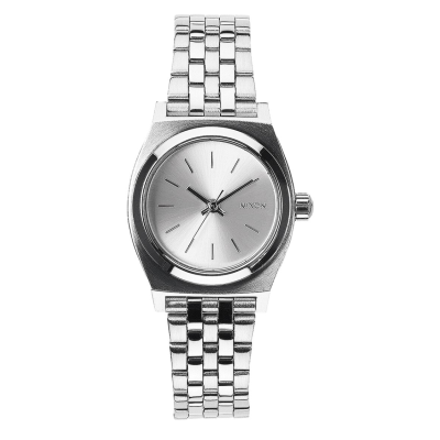 SMALL TIME TELLER STEEL AR GE NT WATCH