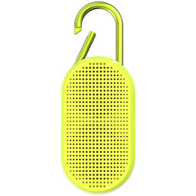 MINO T BLUETOOTH SPEAKER WITH YELLOW FLUO CARABINER