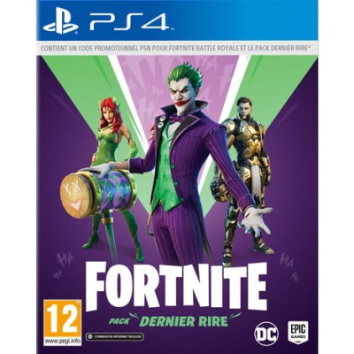 PS4 GAME FORTNITE LAST LAUGH PACK - CODE ONLY