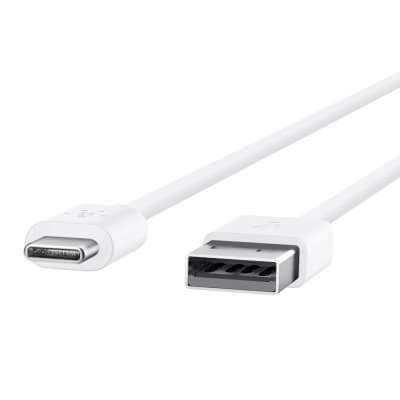 147 CABLE USB C TO USB A 3M / 10FT WHITE