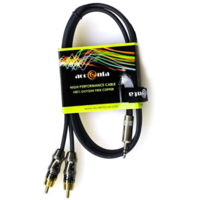 RCA CABLE TO STEREO 3.5MM 12FT