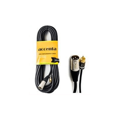 RCA MALE TO XLR MALE CABLE 3FT