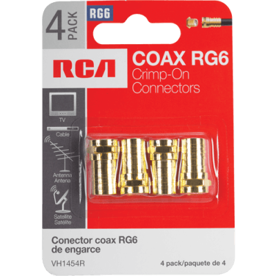 COAX RG6 X4 CONNECTOR