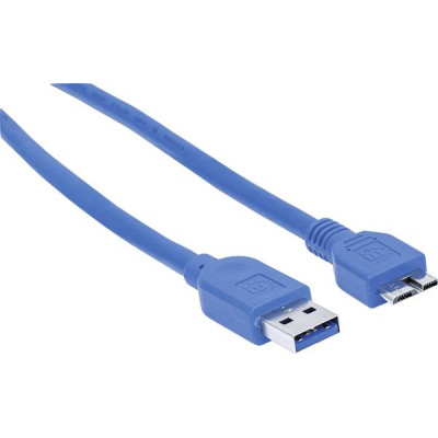 USB AV ERS B CABLE 3M / 10FT BLUE