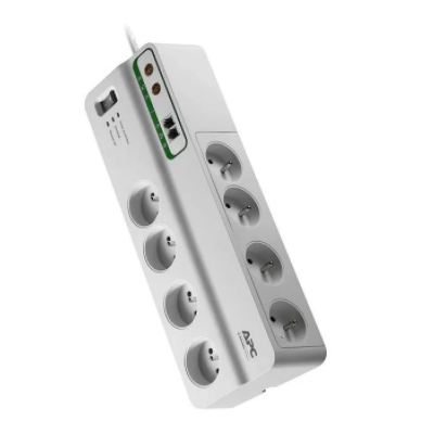 MULTI-SOCKET X8 WITH SURGE PROTECTOR
