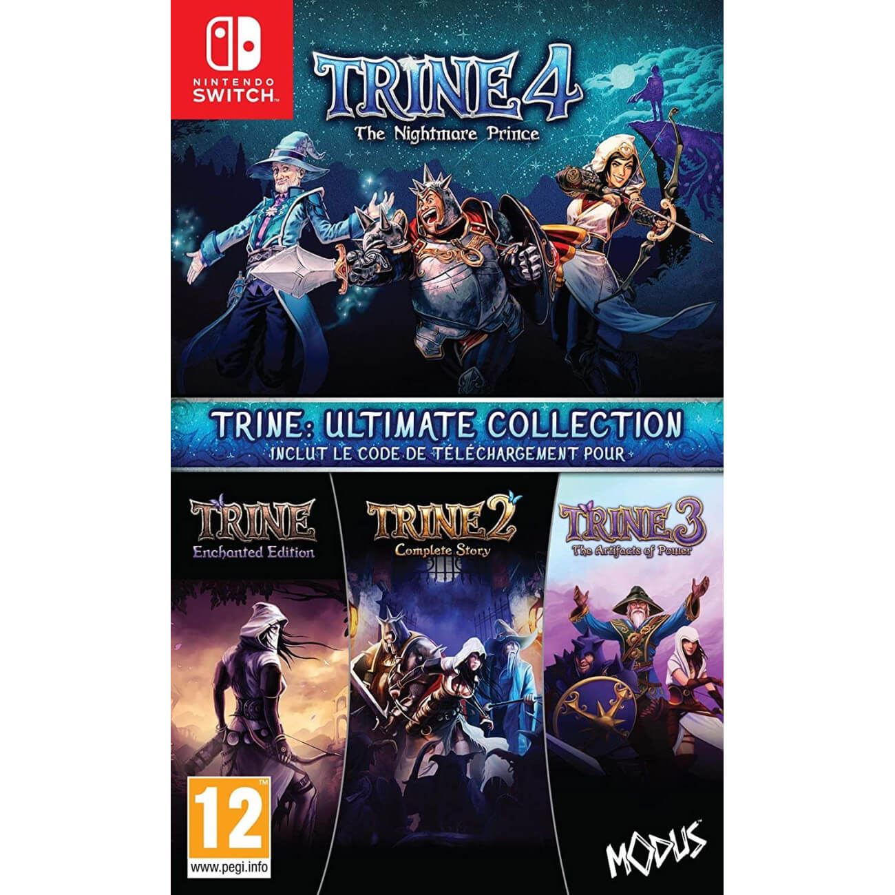 Jogo Trine Ultimate Collection Para Nintendo Switch