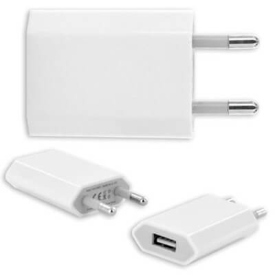 RCA CHARGER 2 USB WHITE