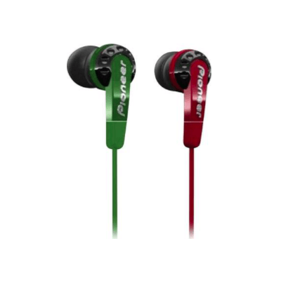 CHILDREN'S WIRED HELMET JACK 3.5 MM RED AND GREEN
