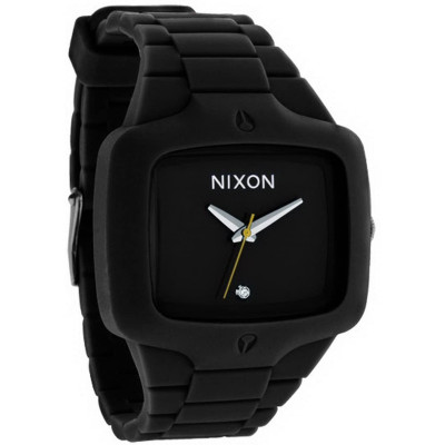 RUBBER PLAYER WATCH BLACK