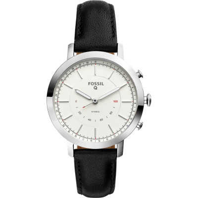 123 WOMEN'S CONNECTED WATCH NEELY BLACK LEATHER