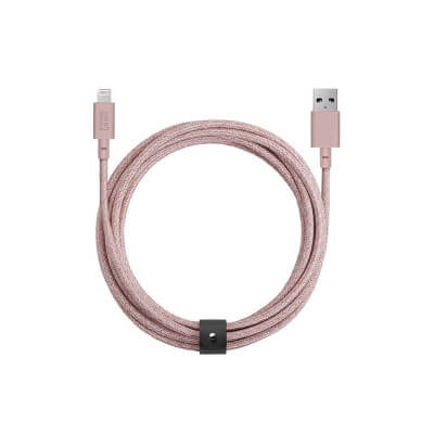 USB CABLE BELT CABLE 1.2M PINK
