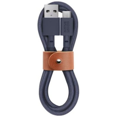 USB BELT CABLE 1.2M INDIGO