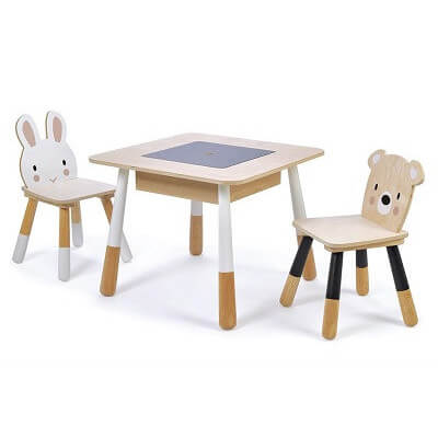 FOREST PLACEMAT AND CHAIRS