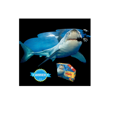 PUZZLE I AM SHARK SIZE POSTER