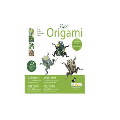 FUNNY ORIGAMI FROG