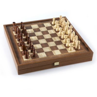 2 IN 1 CHESS GAME AND BACKGAMMON MINI