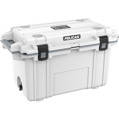 COOLER ELITE 70QT WHITE AND GRAY