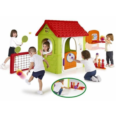 6-IN-1 MULTI-ACTIVITY CHILDREN'S HOUSE