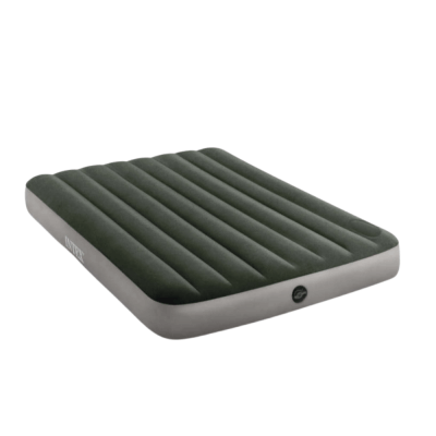 INFLATABLEDOWNY MATTRESS 2 P ERS ON FOOT INFLATOR