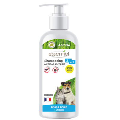 2 IN 1 ANTIPARASITIC SHAMPOO FOR CATS AND DOGS 250 ML