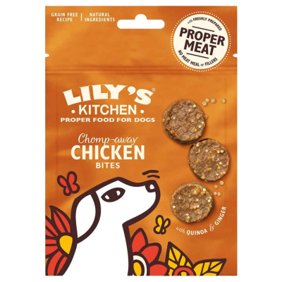 CHICKEN, QUINOA AND GINGER SNAP TRICKS FOR DOGS 70 G