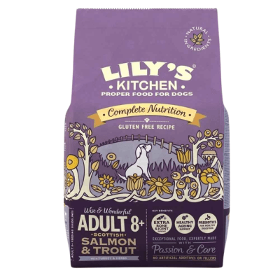 SENIOR DOG GLUTEN FREE SALMON AND TROUT CROQUETTES 2.5 KG
