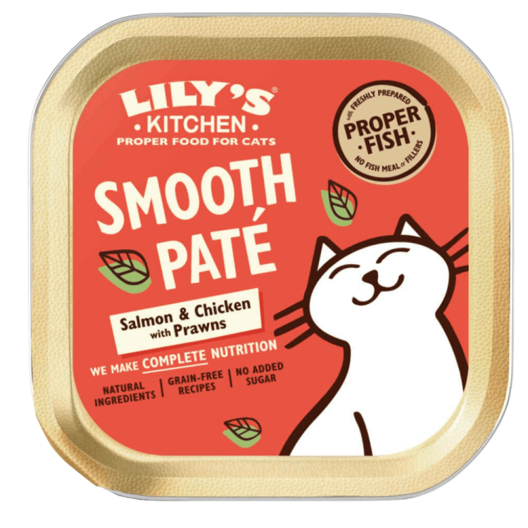 SMOOTH TRAY WITH FISH TERRINE FOR CATS 85GR