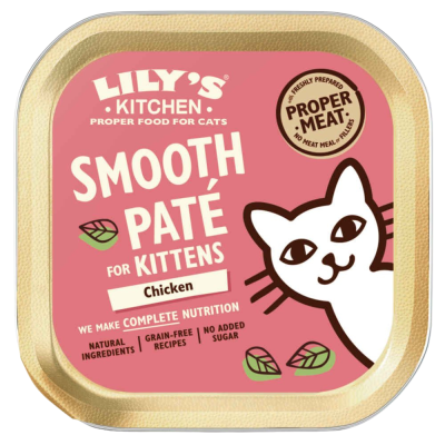 SMOOTH CHICKEN PASTE TRAY FOR KITTENS 85 G