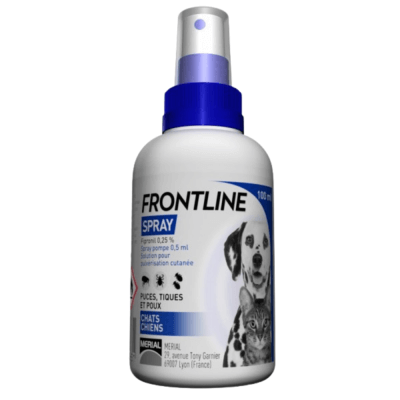 ANTI-FLEA AND ANTI-TICK SPRAY FOR DOGS AND CATS 100 ML