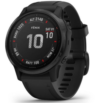 CONNECTED WATCH FENIX 6 PRO MULTISPORT BLACK AND GRAY