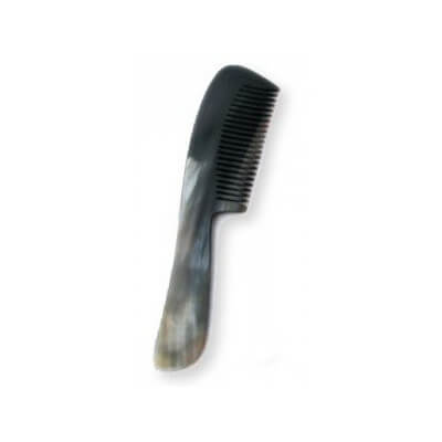 WOMAN COMB WITH HORN HANDLE...