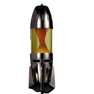FIREFLOW BLACK YELLOW AND ORANGE CANDLE WASHER LAMP