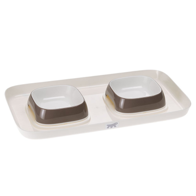 BOWL GLAM TRAY S TAUPE
