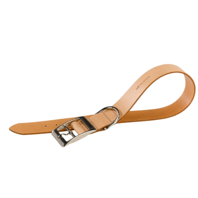 NATURAL LEATHER COLLAR C25/45