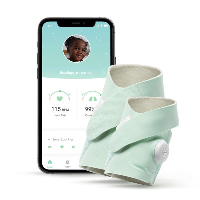 INTELLIGENT BABY MONITOR WITH ORGANIC MINT GREEN FUNCTION