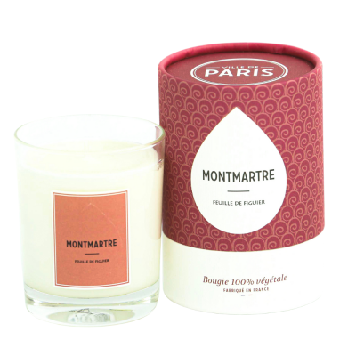 SCENTED CANDLE - CITY OF PARIS - MONTMARTRE - FIG LEAF