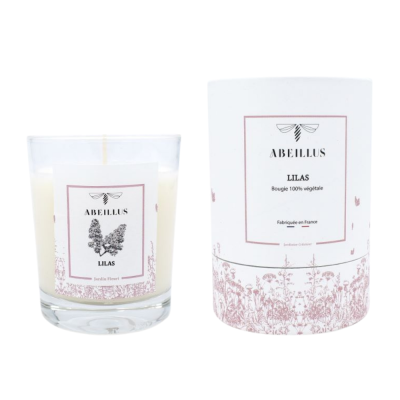 SCENTED CANDLE - FLOWERY GARDEN - LILAC