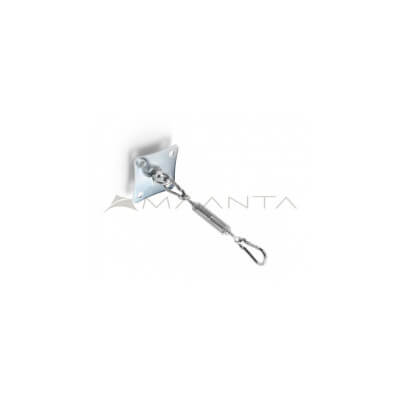 SINGLE WALL ANCHOR KIT (X 3) STAINLESS STEEL/GALVANIZED
