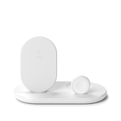 INDUCTION CHARGING STATION 3 IN 1 WHITE