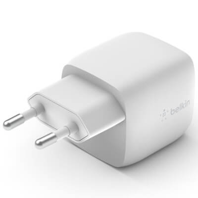 30 W BOOST CHARGE USB-C MAINS CHARGER WHITE