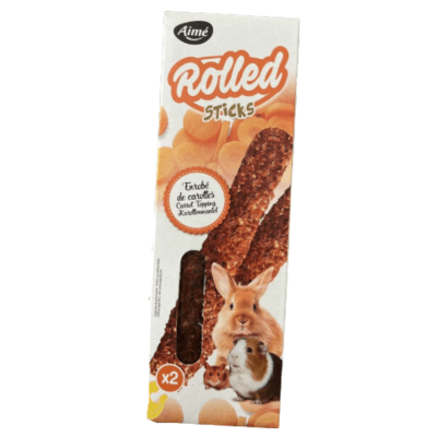 ROLLED CARROT RODENT STICKS 115 G