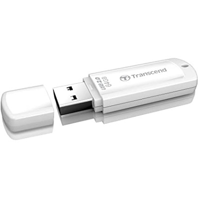 USB KEY JETFLASH 370 2.0 64 GB WHITE