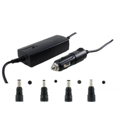 CAR CHARGER 72W USB PRO COMPATIBLE NOTEBOOKS BLACK