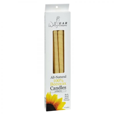 100% BEES WAX HOLLOW CANDLES (PACK OF 12)