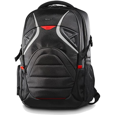 STRIKE GAMING 17.3'' LAPTOP BACKPACK BLACK AND RED