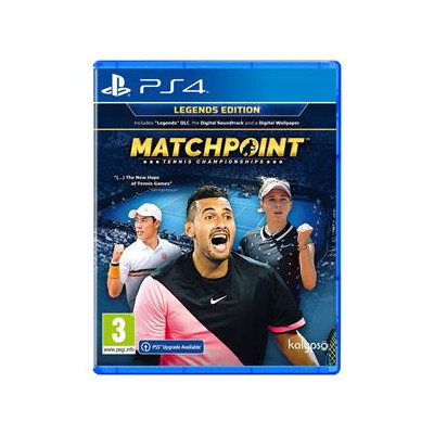 PS4 GAME TENNIS MATC HP ANOINTED TENNIS CHAMPIONSHIPS LEGEND EDITION