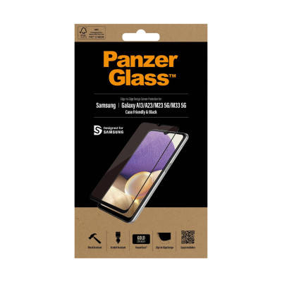 TEMPERED GLASS FOR GALAXY A13/ M23 5G/ M33 5G CF BLACK