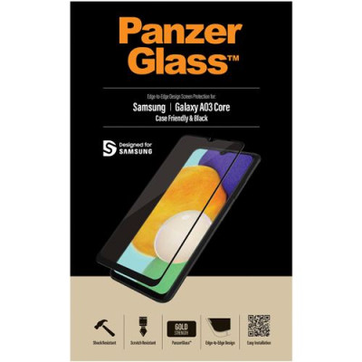 TEMPERED GLASS FOR GALAXY A03 FRIENDLY BLACK