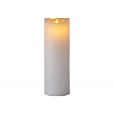LED CANDLE SARA EXCLUSIVE WHITE 25 CM
